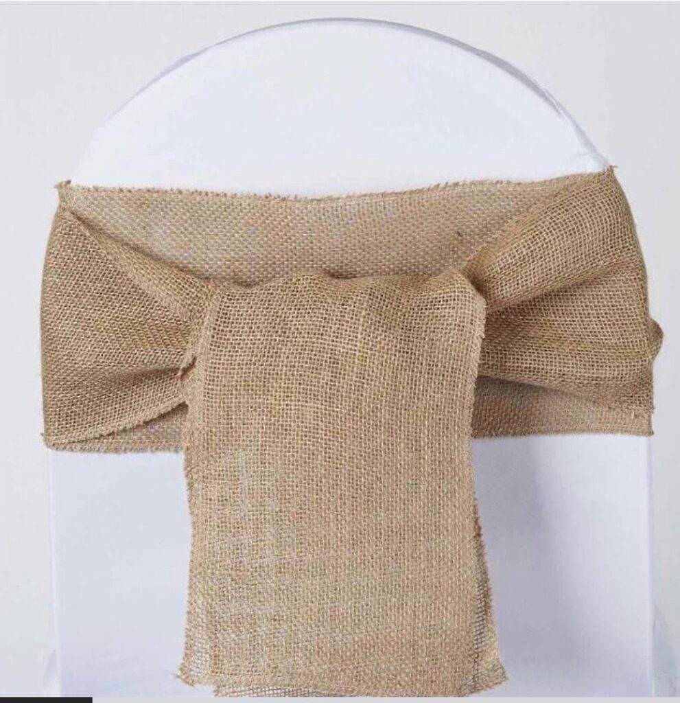 Boucle de chaise en jute - 1001 Fêtes